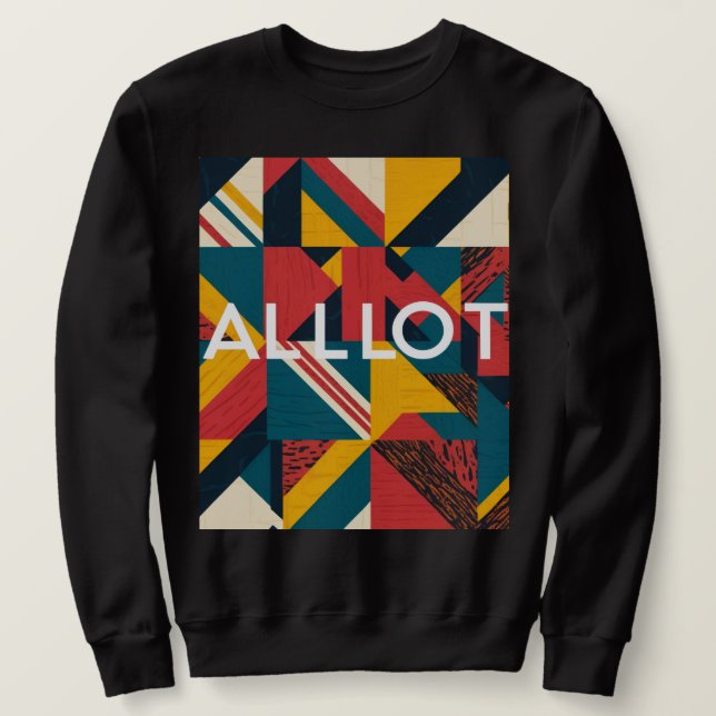 Sudadera Alllot retro sweatshirt  (Anverso del diseño)