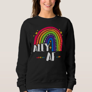 Sudadera Ally Af Lgbt Orgullo Gay Arcoiris Lgbtq Orgullo