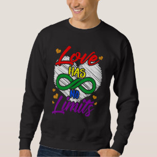 Sudadera Ally Gay Pride Love No Tiene Límites Para Decir In