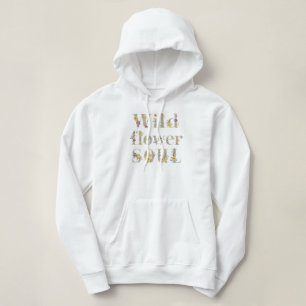 Sudadera "Alma de Flor Silvestre" Cita Bohemiana