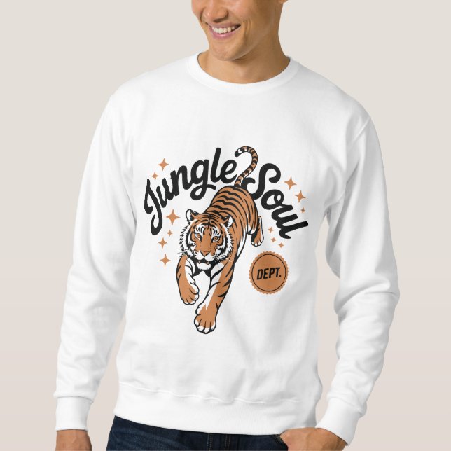 Sudadera Alma de la Jungla del Tigre (Anverso)