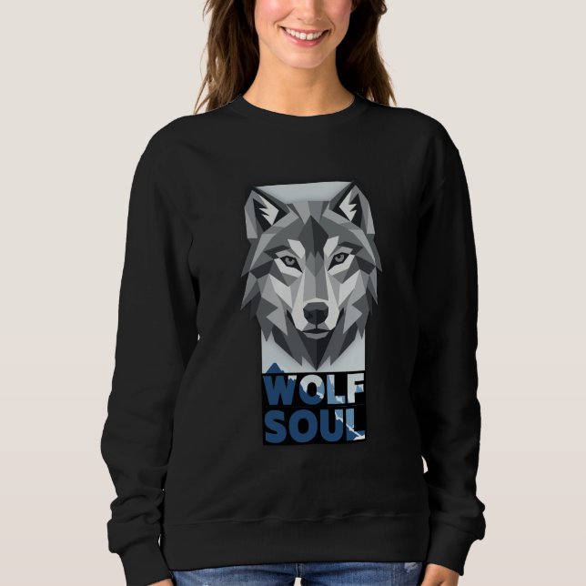 Sudadera Alma de lobo (Anverso)