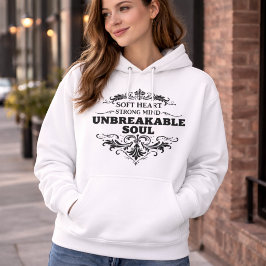 Sudadera Alma Indestructible Mujeres Inspiradoras Vintage
