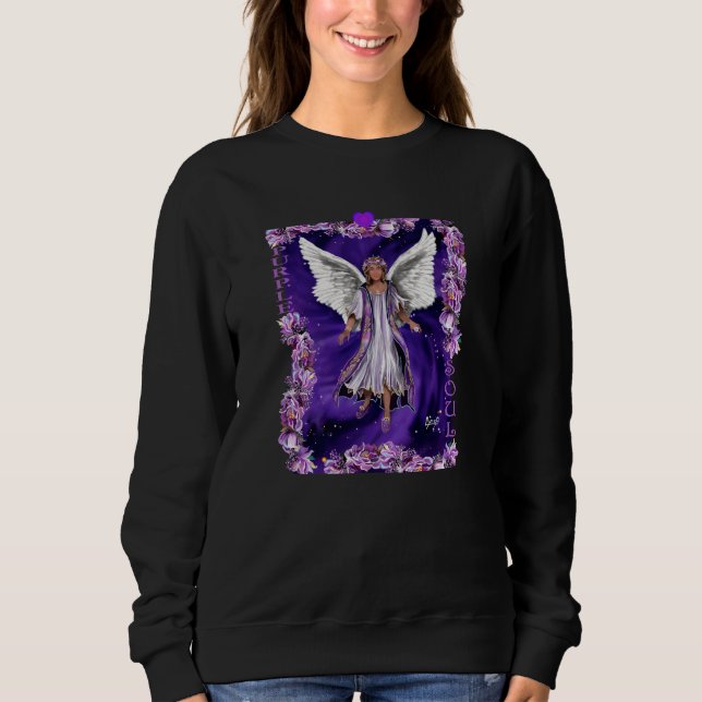 Sudadera Alma púrpura (Anverso)