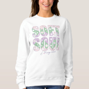 Sudadera Alma Suave Mente Fuerte – Camiseta Motivacional Pa