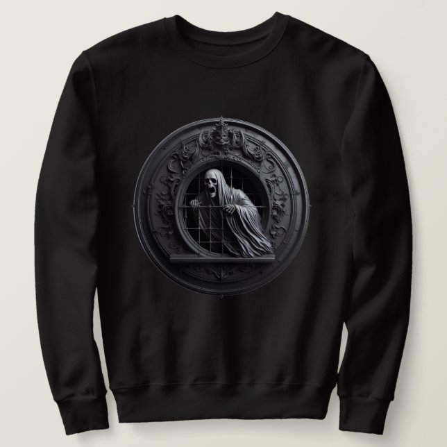 Sudadera Alma Torturada de Halloween (Anverso del diseño)