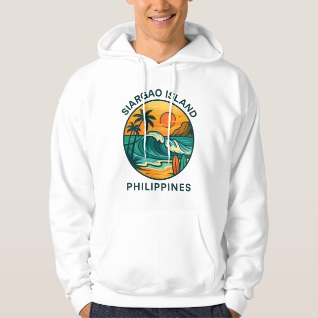 Sudadera Alma Tropical - Isla Siargao Filipinas (Anverso)