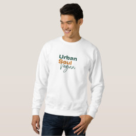 Sudadera Alma Urbana Vegana Minimalista Salud y Bienestar
