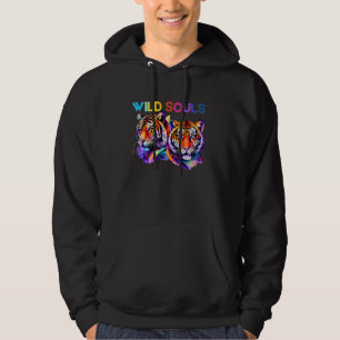 Sudadera Almas salvajes Arcoiris acuarela Bengala Soulmat