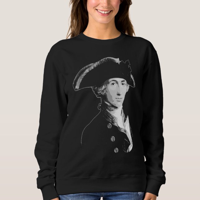 Sudadera Almirante Horatio Nelson Propaganda con bandera br (Anverso)
