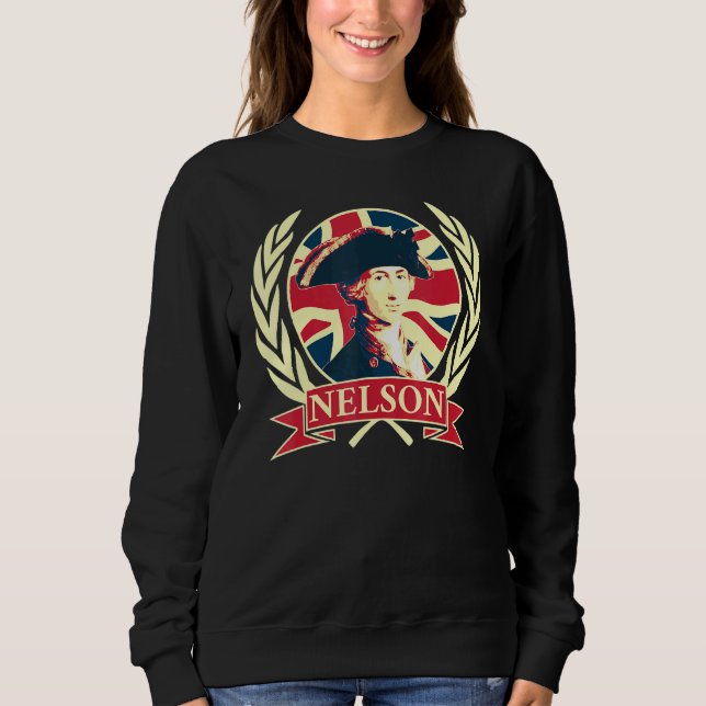 Sudadera Almirante Horatio Nelson Propaganda de Bandera Bri (Anverso)