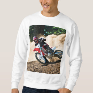 Sudadera almohada de lanzamiento de motocross