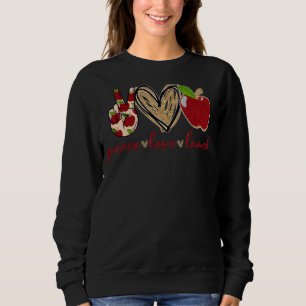 Sudadera Almuerzo de amor por la paz Mujeres Lechadora