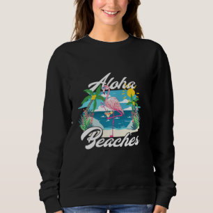 Sudadera Aloha Beaches Cocktails de Flamingo