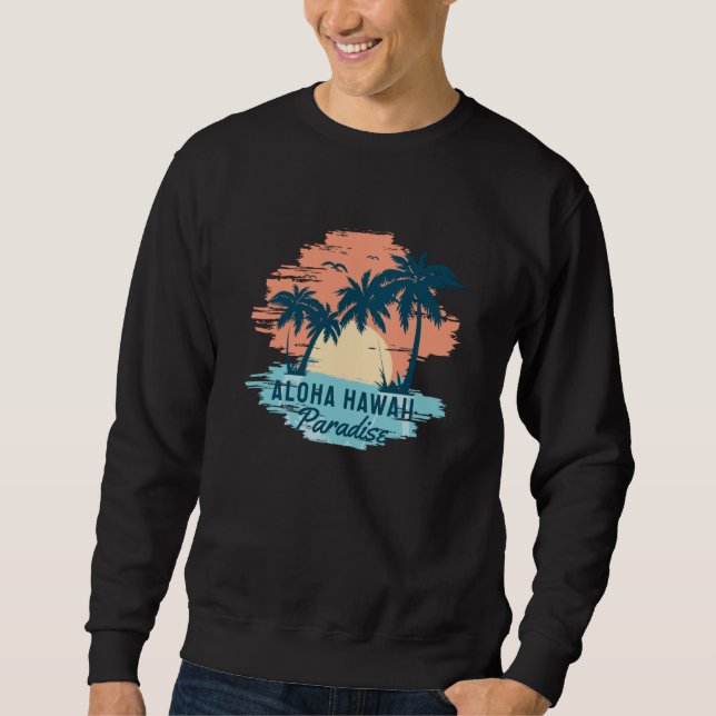 Sudadera Aloha Hawái (Anverso)