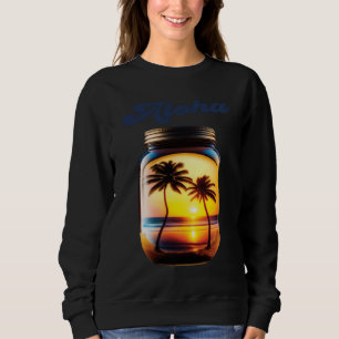 Sudadera Aloha Hawái Isla Hawaiana Playa de Palma Tabla de 
