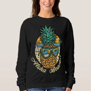 Sudadera Aloha Hawaii Bebe Surfing Hawaii Y Piña