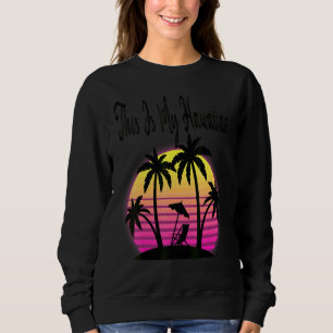 Sudadera Aloha Hawaii Coincidiendo Con Ropas Hawaianas Para
