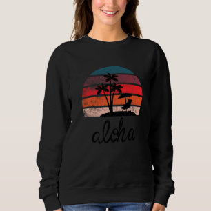 Sudadera Aloha Hawaii Hawaii Isla Hawái Palm Beach Summer