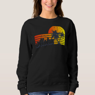 Sudadera Aloha Hawaii Hawaii Isla Hawaii Palm Trees Beach V