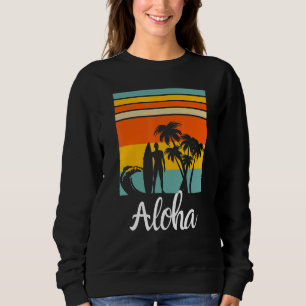 Sudadera Aloha Hawaii Hawaii Isla Shirt Palm Beach Surf