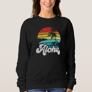 Sudadera Aloha Hawaii Hawaii Palm Beach Vintage Surf