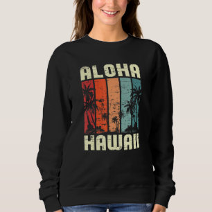 Sudadera Aloha Hawaiian Beach Palm Trees vacaciones veranie