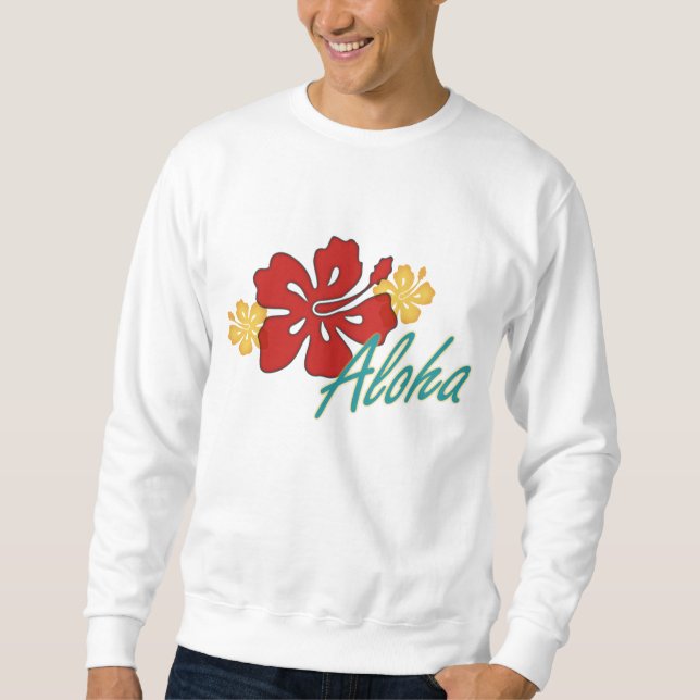 Sudadera Aloha Hibiscus (Anverso)
