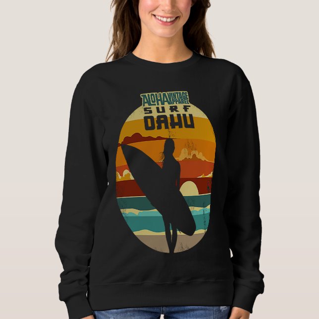 Sudadera Aloha Surf Surf Oahu Versión2 (Anverso)