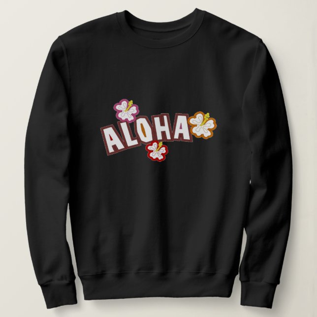 Sudadera Aloha Sweatshirt (Anverso del diseño)