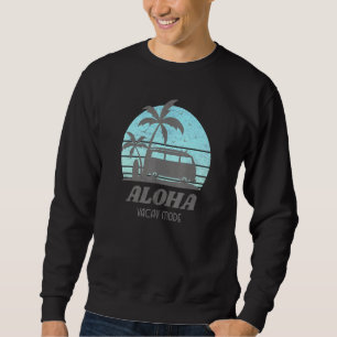 Sudadera Aloha Vacay Mode Hawaii Hawaii Retro Palm Tree S