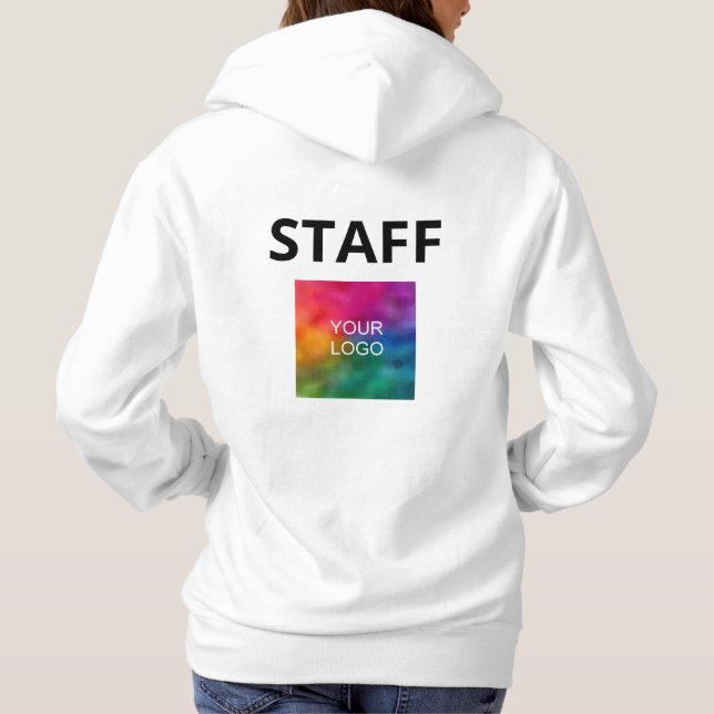 Sudadera Alojamiento de miembro del personal de los White H (Reverso)