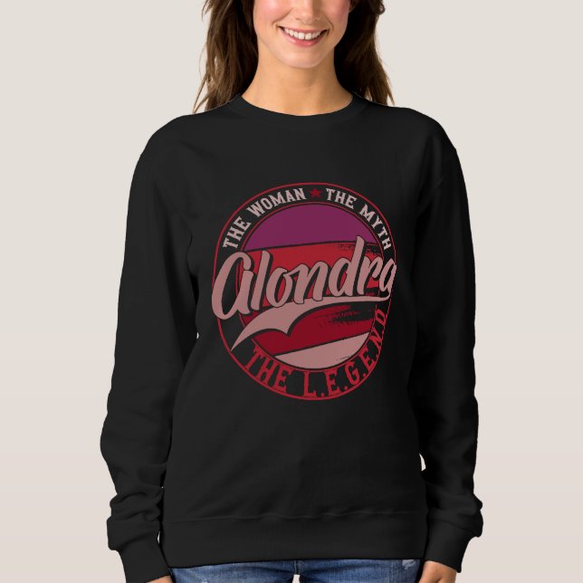 Sudadera Alondra la Dama del Mito la Leyenda (Anverso)