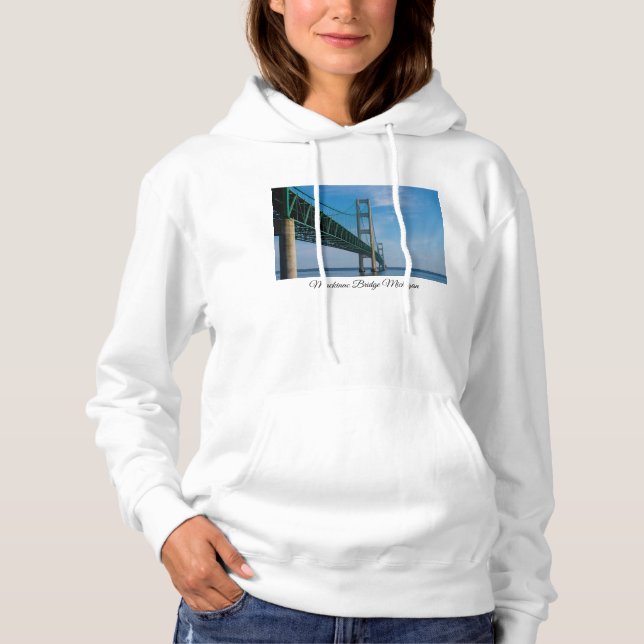 Sudadera Along Mackinac Bridge (Anverso)