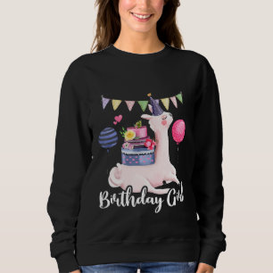 Sudadera Alpaca Llama Cactus Chicas Birthday Animal Lover C