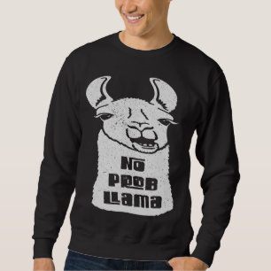 Sudadera Alpaca Llama Vintage Retro No Prob Llama