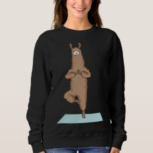 Sudadera Alpaca Llama Yoga Sport Gymnastics Gimnastic