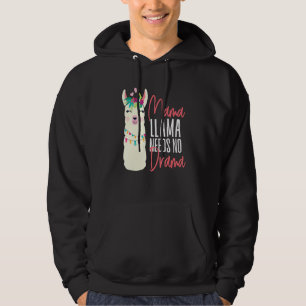 Sudadera Alpaca Mama Llama No Necesita Drama