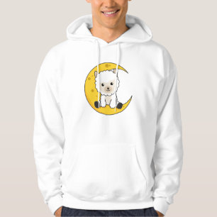 Sudadera Alpaca Moon Good Night Cheap Count Sweet Animals