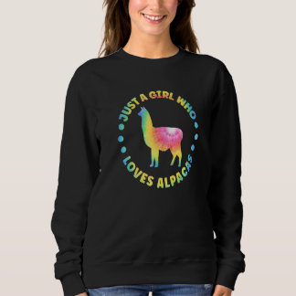 Sudadera Alpaca Outfit for Llama Lovers Apparel Women & Gir