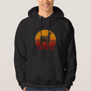 Sudadera Alpaca Vintage Retro Alpaka Llama Lama Perú