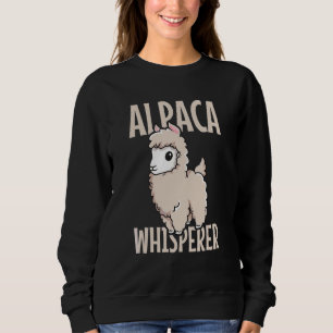 Sudadera Alpaca Whisperer Cita Para Un Ventilador De La Alp