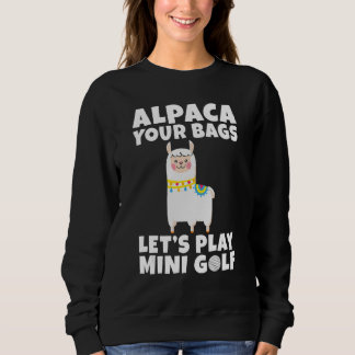 Sudadera Alpaca your Bags lets play Mini Golf
