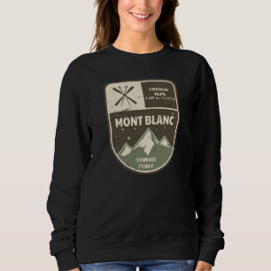 Sudadera Alpes franceses Mont Blanc Chamonix Francia