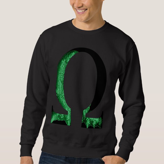 Sudadera Alpha and Omega Artistic Psychedelic Caterpillar (Anverso)