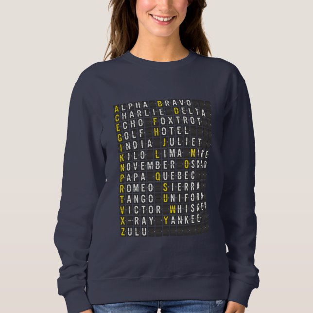 Sudadera Alpha-Bravo-Charlie (Anverso)