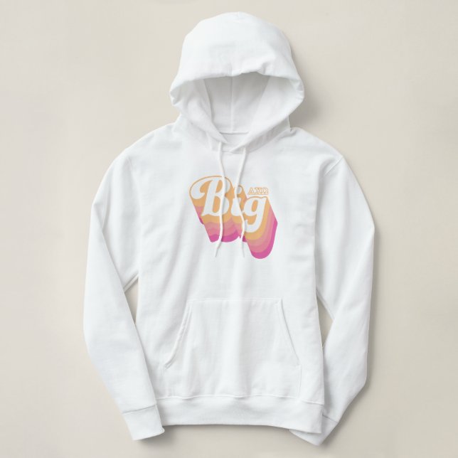 Sudadera Alpha Chi Omega | Hermana Mayor (Diseño del anverso)