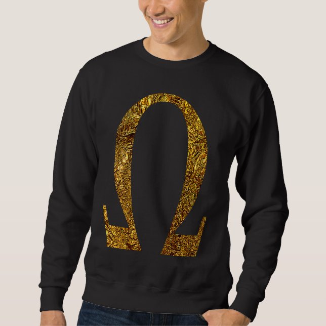 Sudadera Alpha Omega Letter Greek Alphabet  1 (Anverso)