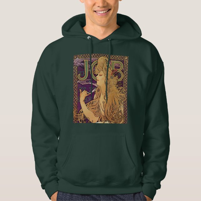 Sudadera Alphonse Mucha , JOB パーカ (Anverso)