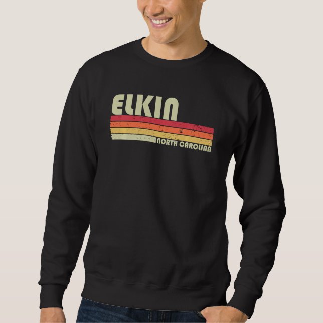 Sudadera Alquiler de raíces caseras de Elkin Nc North Carol (Anverso)
